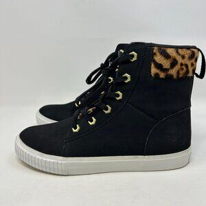 Timberland Skyla Bay 6" Nubuck High-Top Sneakers Lace-Up  Womens  Size 7.5 US